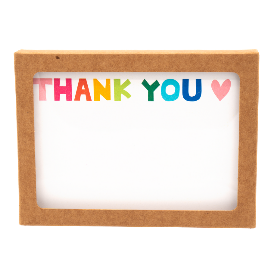 Thank You Flat Card Stationery Set