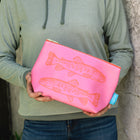 Sunset Trout Eco-Leather Ditty Bag