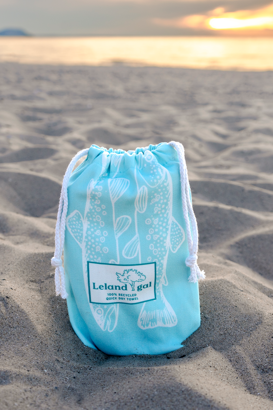 Turquoise Trout Quick Dry Towel