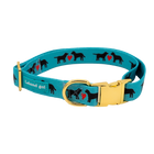 Turquoise Puppy Love Pet Collar, Lg