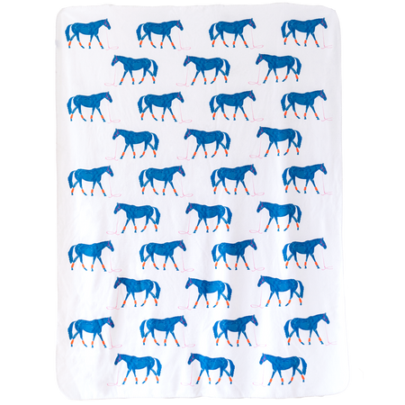 White Big Blue Sherpa