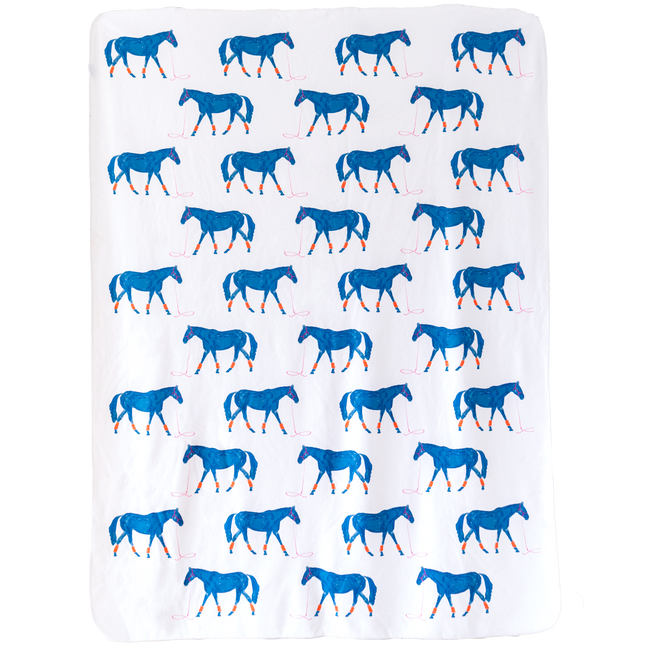 White Big Blue Sherpa