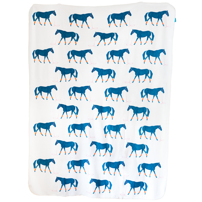 White Big Blue Sherpa