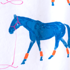 White Big Blue Sherpa