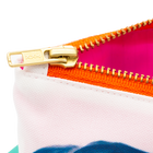 White Big Blue Stash Bag