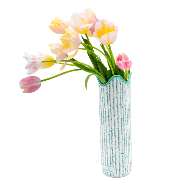 PRE-ORDER: Mother's Day White Birch Versatile Vessel With (12) Stem Tulip Bouquet