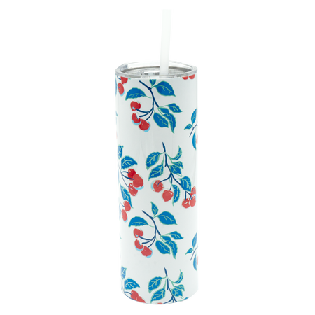 White Cherries Jubilee Tumbler