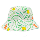 White Dink, Lob, Smash/Milk Glass Pickle Paddles Adult Bucket Hat