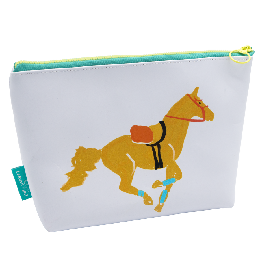 White Giddy Up Dew Drop Ditty Bag