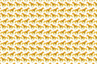 White Giddy Up Fabric