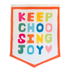 White Crest KCJ Flag/Orange Border