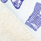 White Leland Toile Sherpa