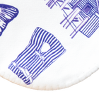 White Leland Toile Sherpa