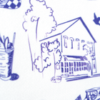 White Leland Toile Sherpa
