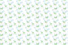 White Rails Up Fabric