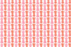 White Show Bows Fabric