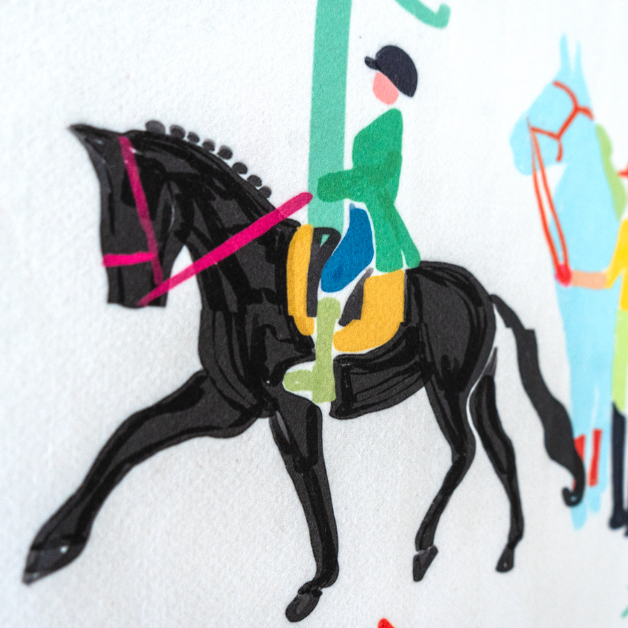 White Showstopper Sherpa