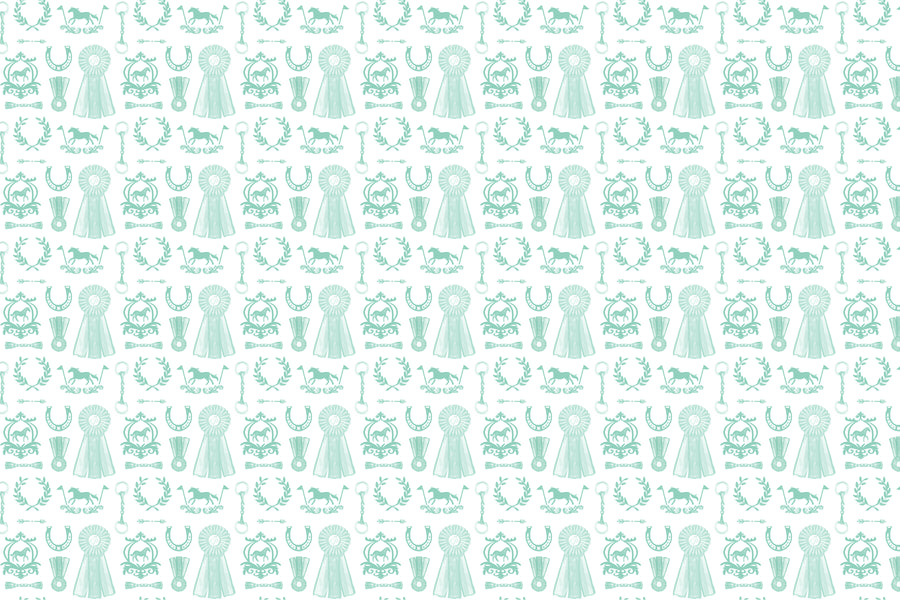 White Tack and Trophy Fabric