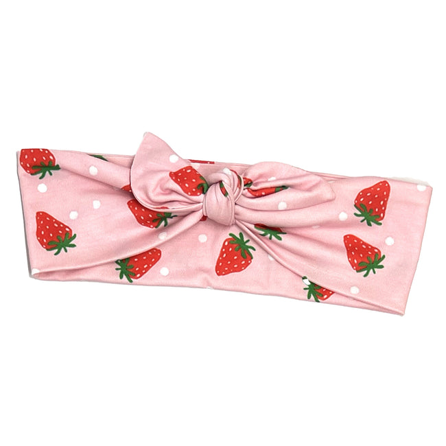 Bashful Strawberries Headband