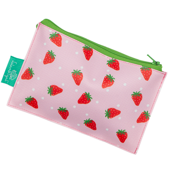 Bashful Strawberries Dew Drop Envelope Bag