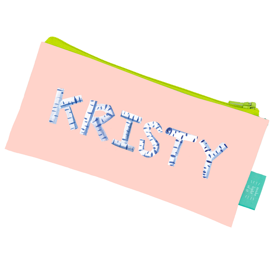 Blush Cosmo Personalized Dew Drop Longshot Bag
