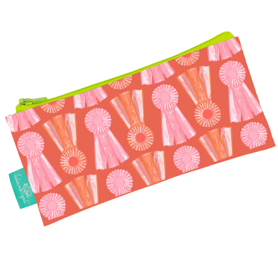 Coral Show Bows Personalized Dew Drop Longshot Bag