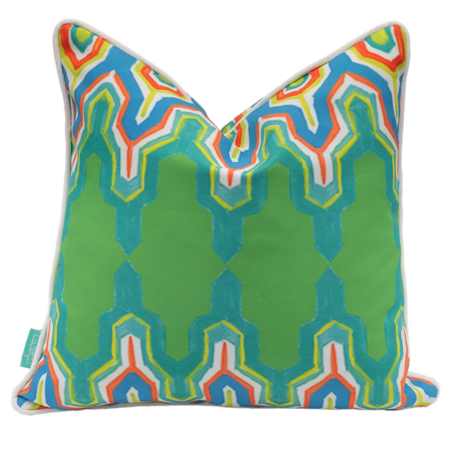 Leaf Jewels  Indoor Square Pillow