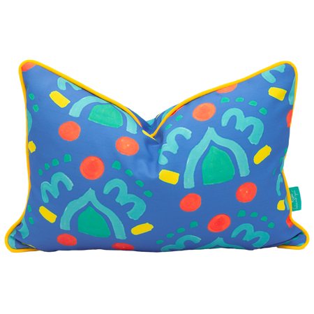 Matisse Bon Bon with/Sunshine Welt Indoor Lumbar Pillow