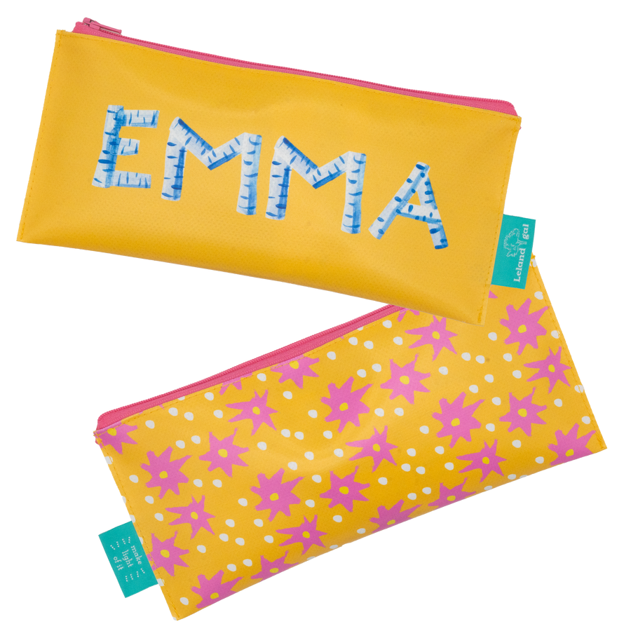 Saffron Starshine Personalized Dew Drop Longshot Bag