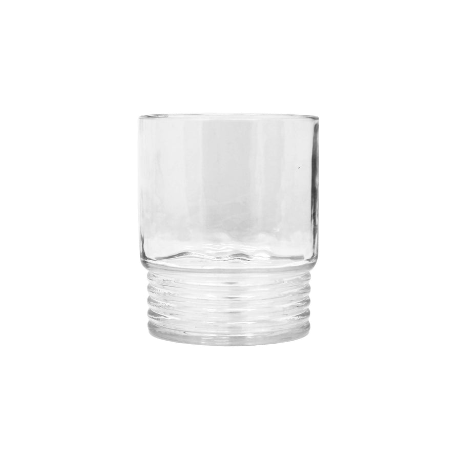Santorini 12 oz Clear Glass Tumbler