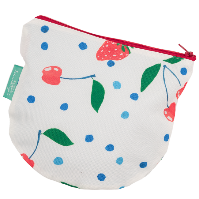 White Cherries and Berries Port Pouch