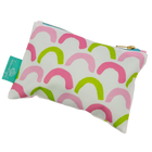 White Scallops Pink/Green Stash Bag