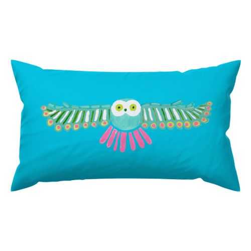 Surf Night Owl Indoor Lumbar Pillow