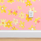 Bashful Daffodil Disco Wallpaper