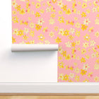 Bashful Daffodil Disco Wallpaper
