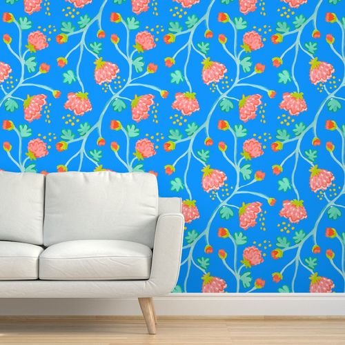 Matisse Peony Waltz Wallpaper