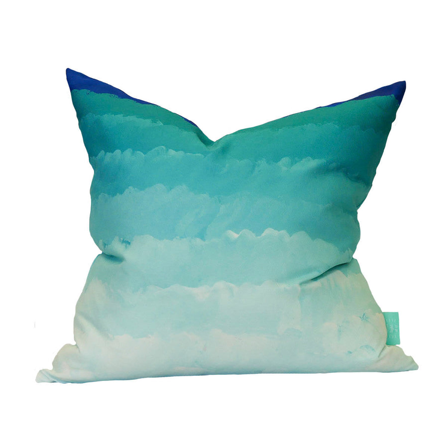 Leland Gal Ombre Indoor Square Pillow
