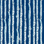 Navy Birch Stripe Fabric
