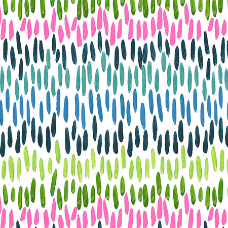 White Northern Lights Fabric