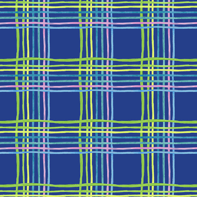 Navy Light Shine Fabric