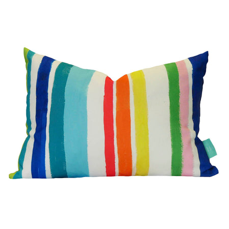 Leland Gal Stripe Indoor Lumbar Pillow