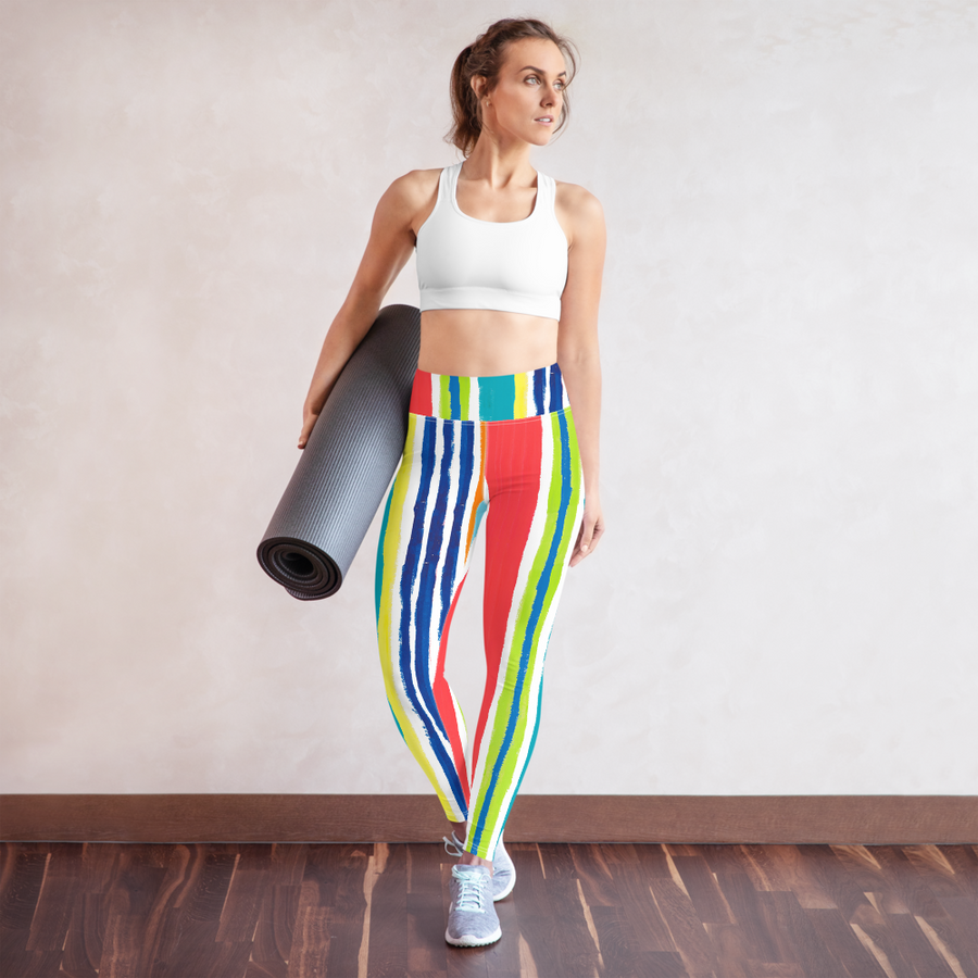 Pinstripe leggings 2025