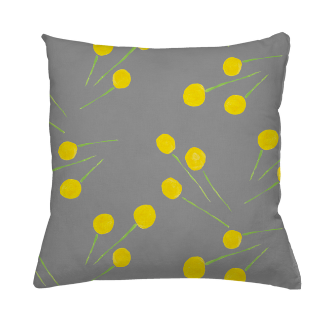 Mineral Billy Buttons Indoor Square Pillow