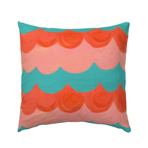 Hula Indoor Square Pillow