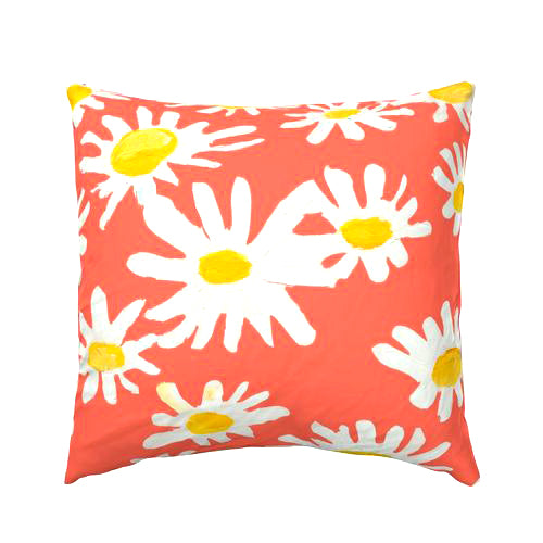 Poppy Shasta Swing Outdoor Square Pillow