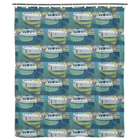 Staggered Tug Shower Curtain