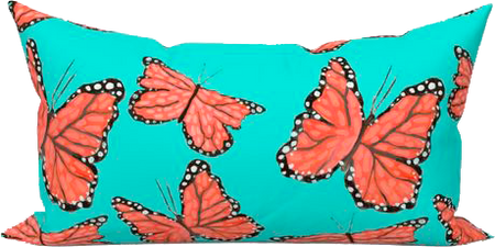 Adriatic Monarchs Marching Lumbar Down Pillow