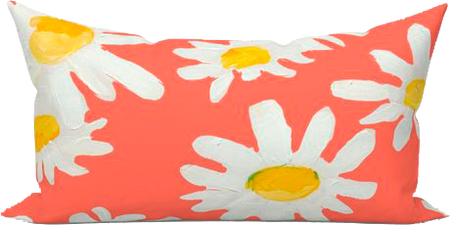 Poppy Shasta Swing Outdoor Lumbar Pillow