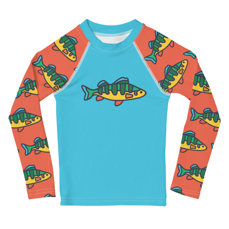 Grapefruit Perch Kids Sun Shirt