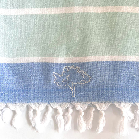 Aqua/Sky Turkish Towel